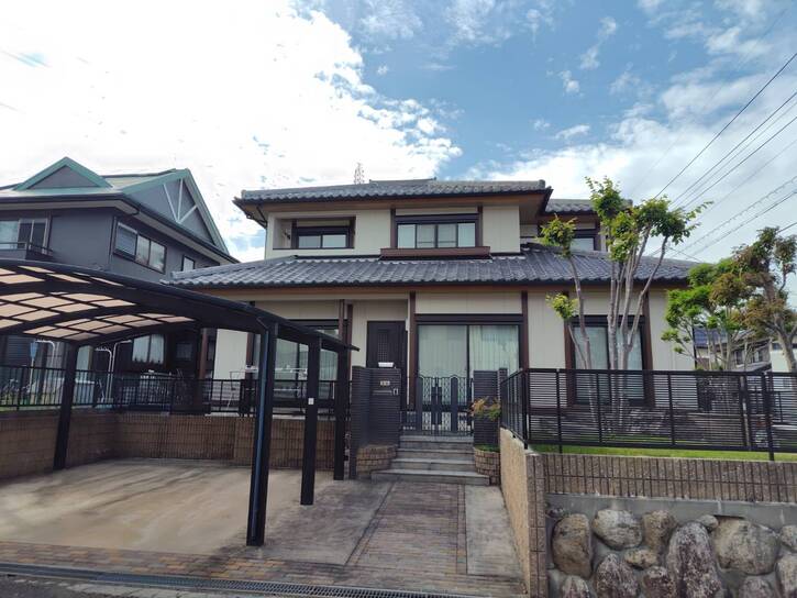画像:外壁塗装工事外壁塗装(営業担当:森木)