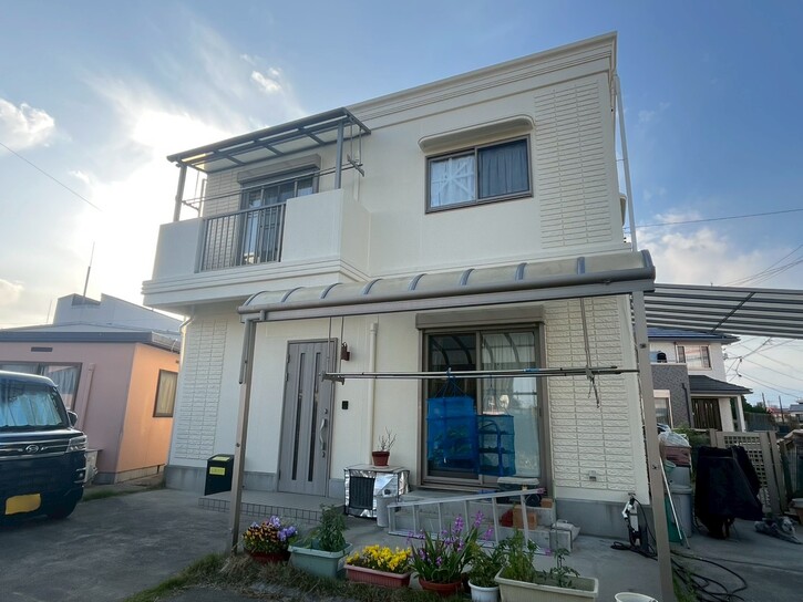画像:外壁塗装工事(営業担当:松浦)