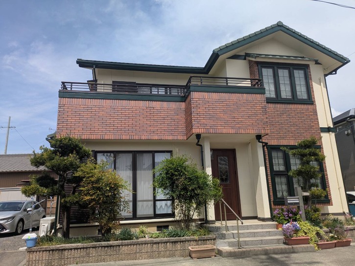画像:外壁塗装工事(営業担当:藤居)